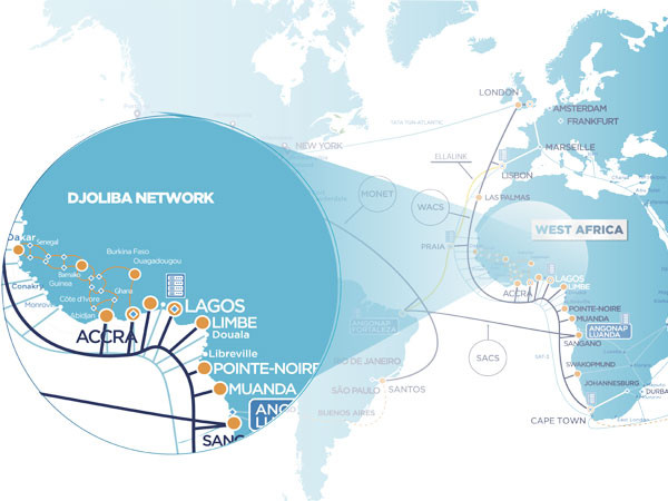 Angola Cables and Orange to share infrastructure on West African network