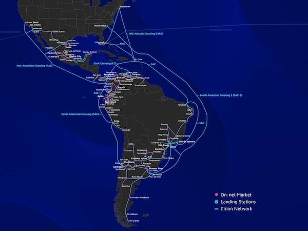 Cirion announces PoP and access zone growth in Latin America
