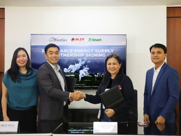 PLDT/Smart and First Gen shift Mindanao sites to renewable energy