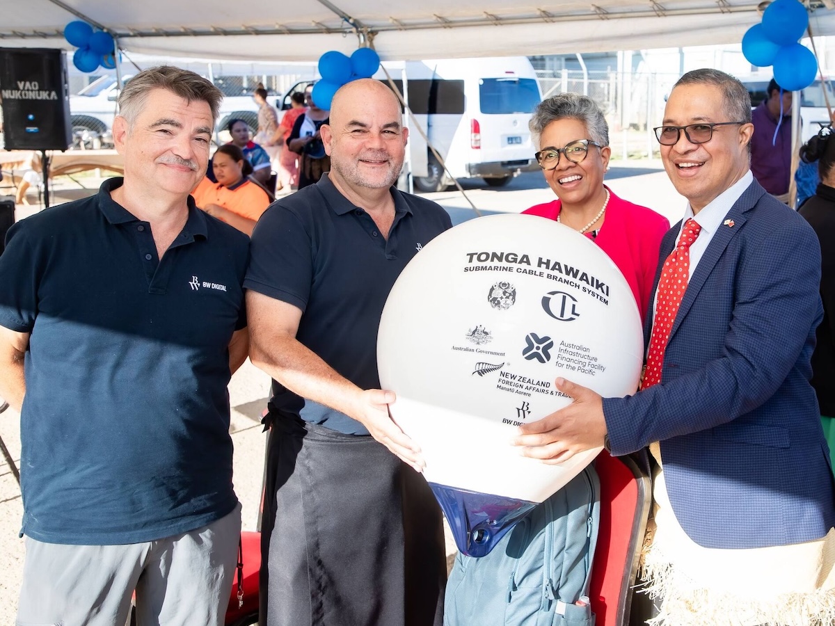 BW Digital lands Tonga’s second international subsea cable