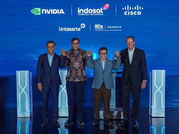 Komdigi, Indosat, Cisco and Nvidia create AI Center of Excellence