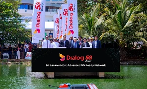 Dialog Axiata launches 5G-powered water-surface cleaning robot