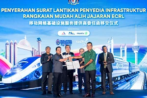 Maxis to provide telecoms infrastructure for East Coast Rail Link